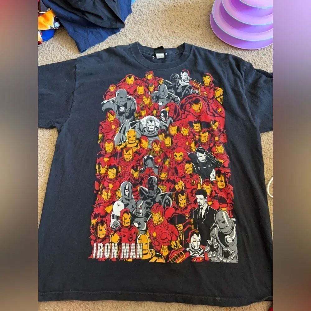 Vintage Rare Marvel Iron Man Tshirt